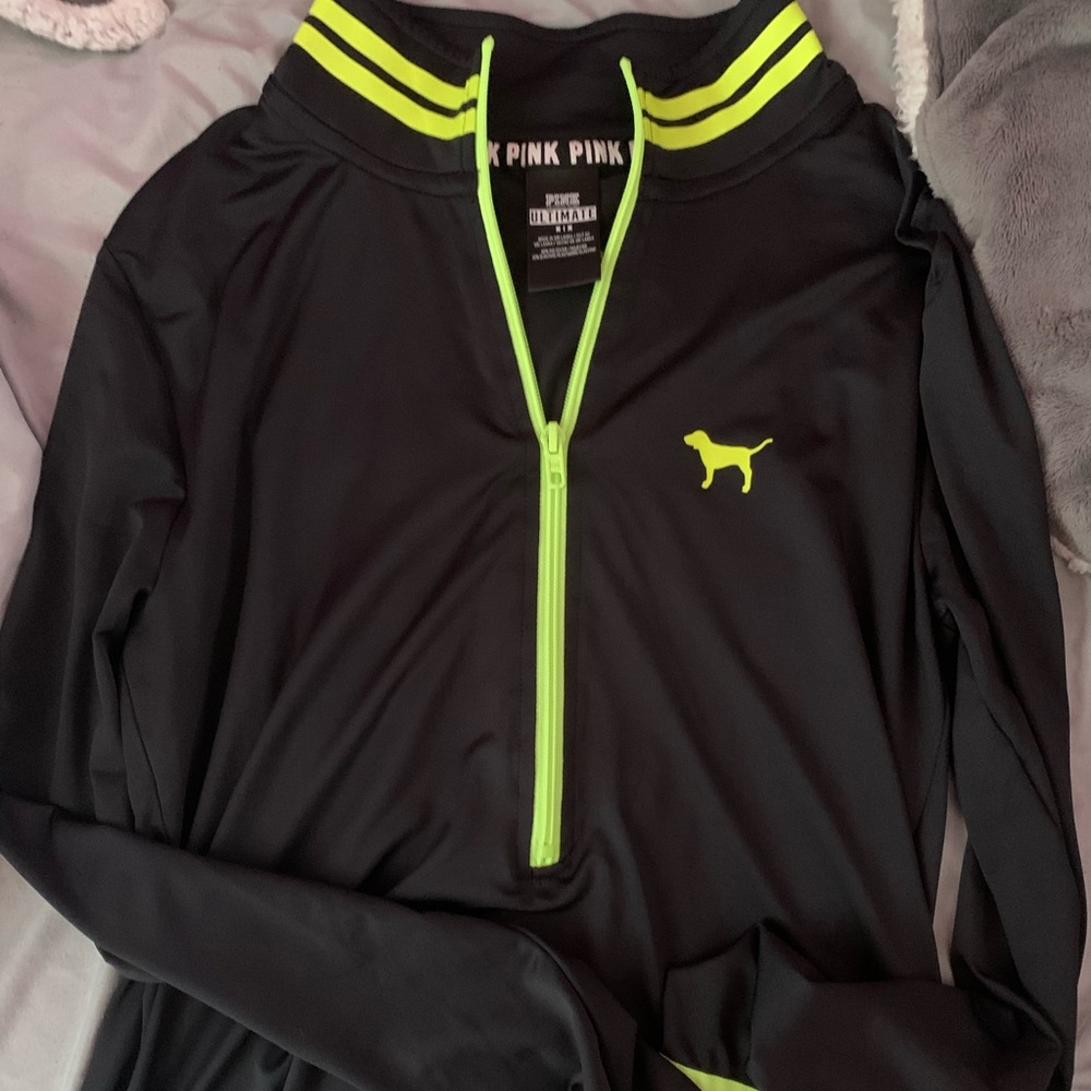 VS PINK quarter zip